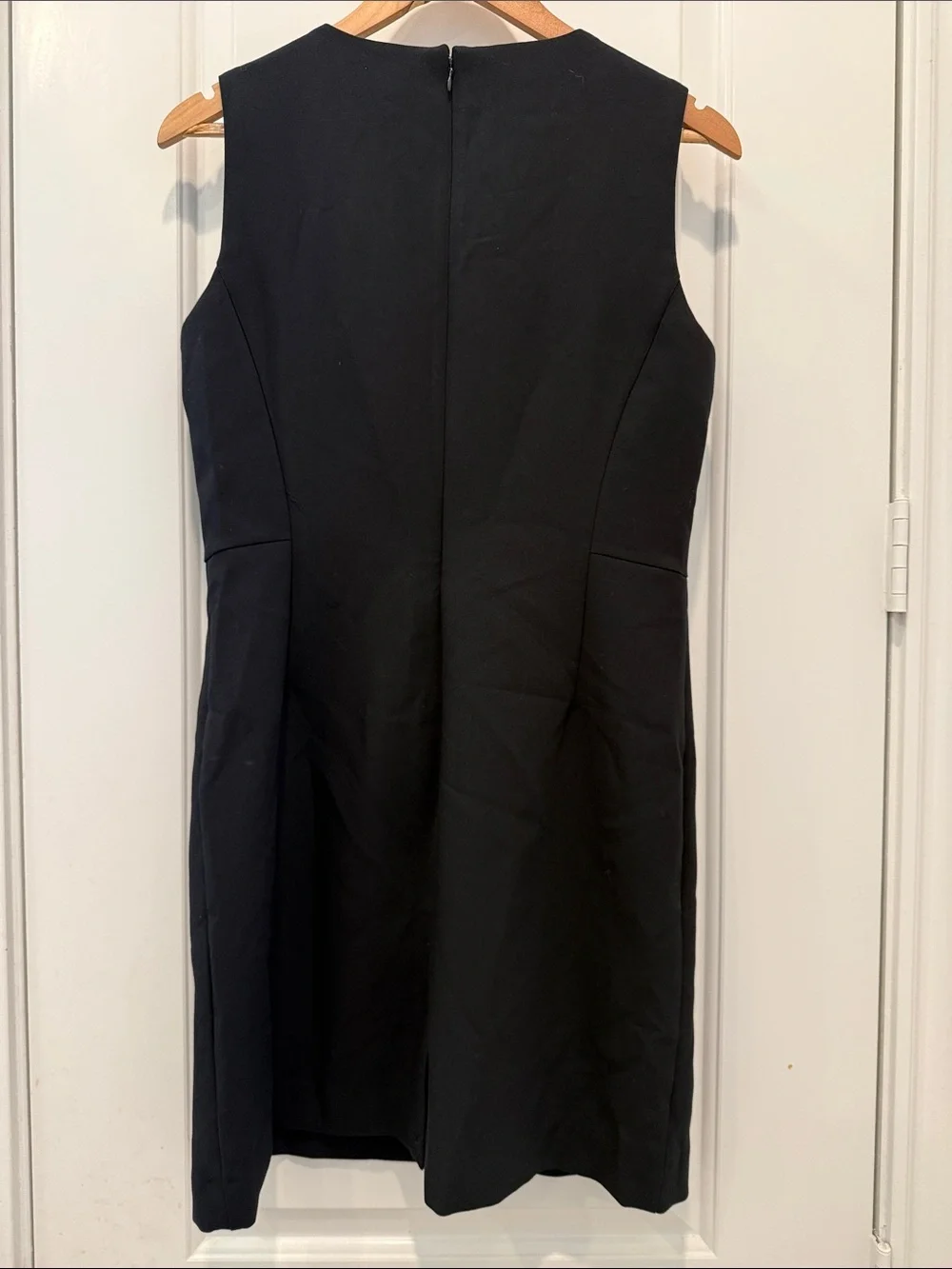 On 34th Classic Sleeveless Black Shift Dress - Women's